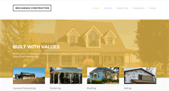 Desktop Screenshot of midkansasconstruction.com